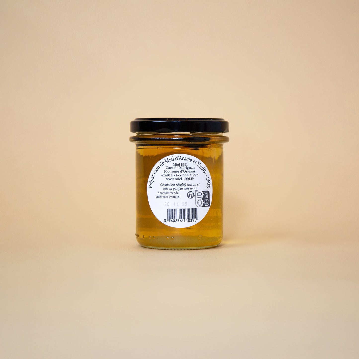 Miel d'acacia et vanille de Madagascar