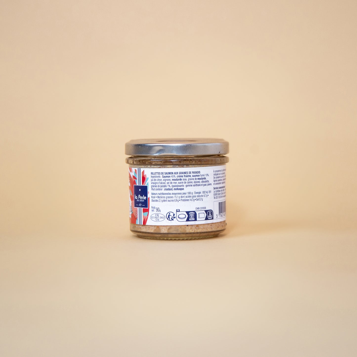 Rillettes Saumon aux Graines de Paradis