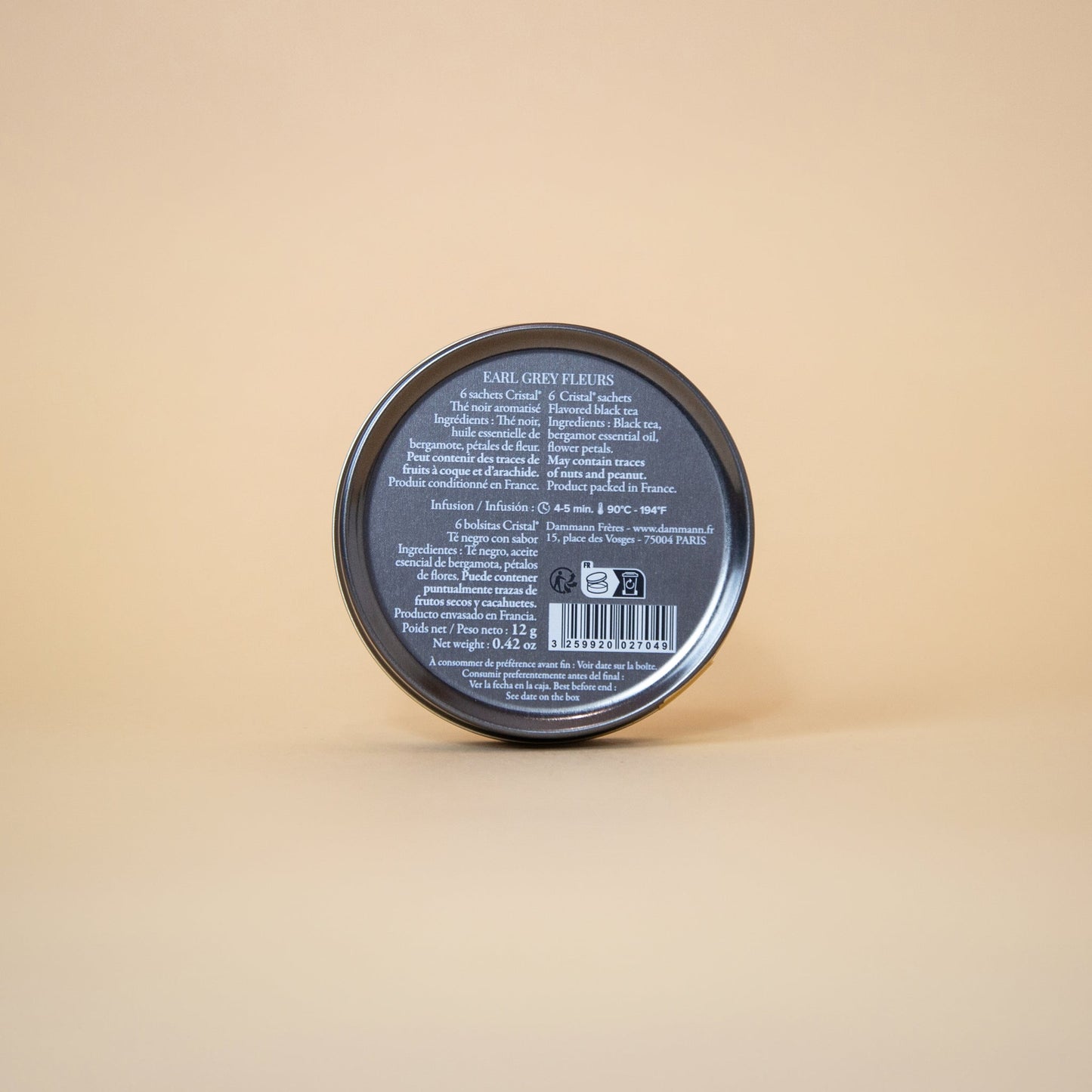 Boite en Métal - Earl Grey Fleurs