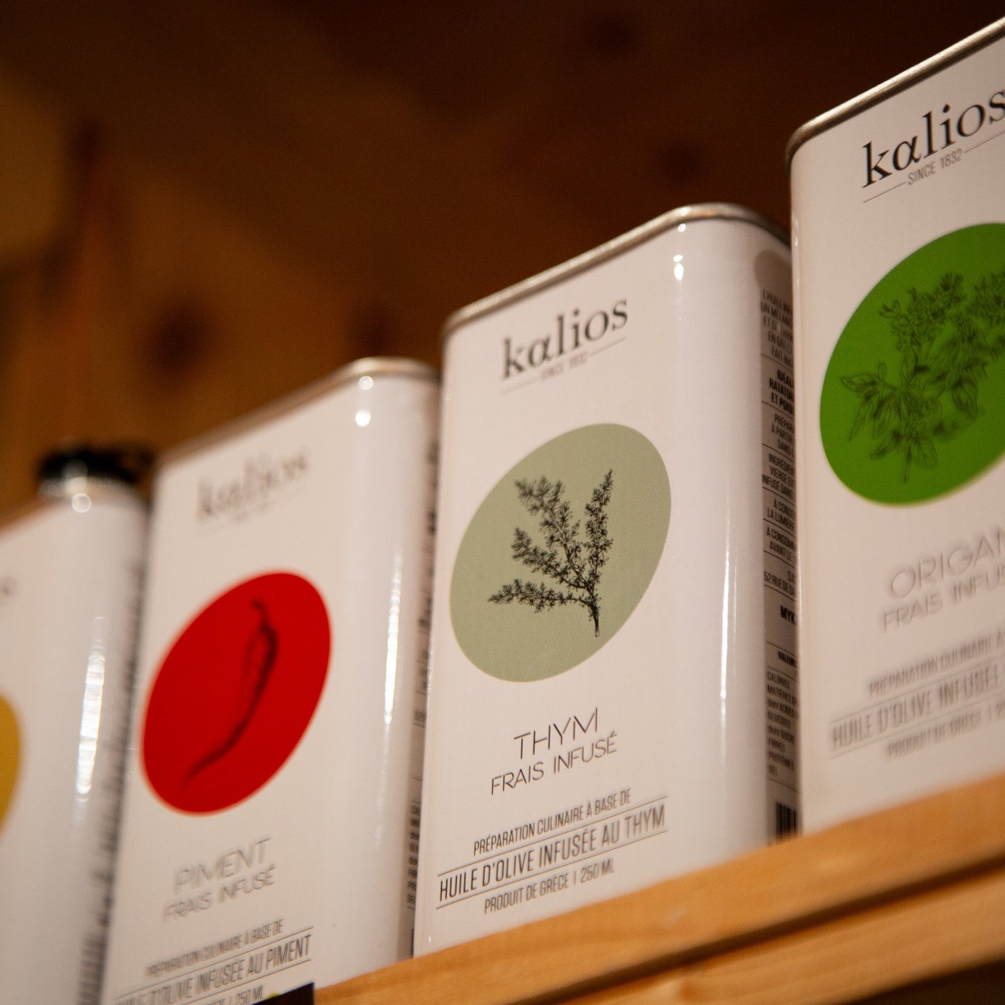 Huile d'olive infusée au piment frais