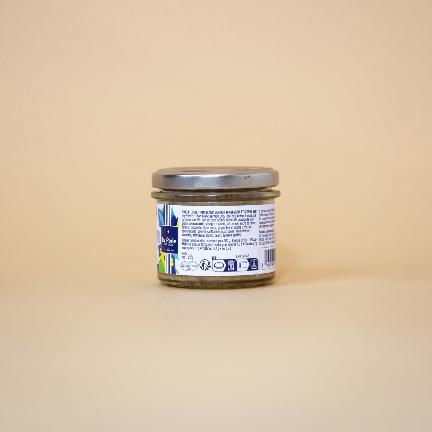 Rillettes de Thon germon au Gingembre & Citron Vert